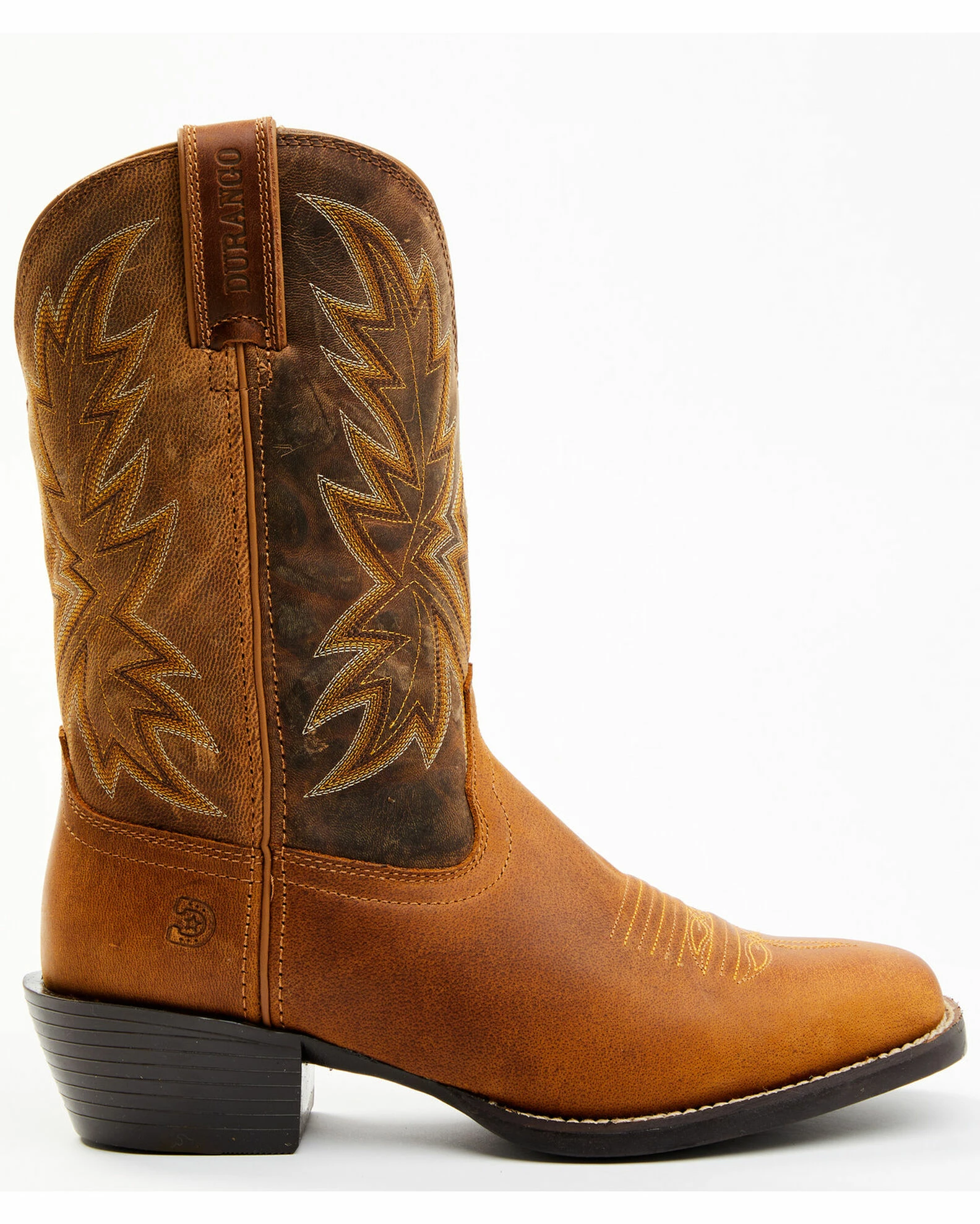 Durango Men's Westward Roughstock Western Boots - Broad Square Toe 2 Durango Men's Westward Roughstock Western Boots - Broad Square Toe - Image 2