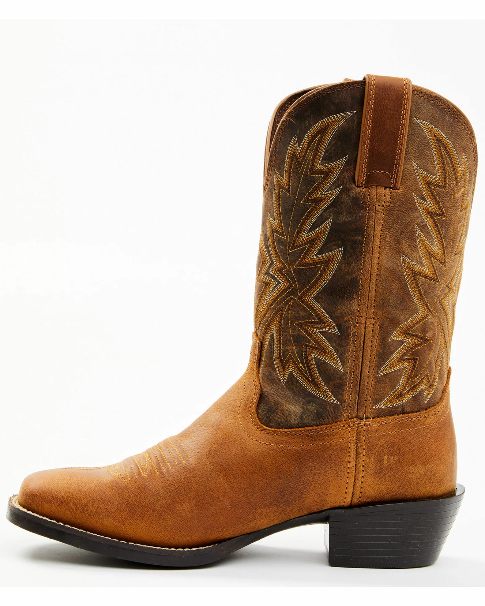 Durango Men's Westward Roughstock Western Boots - Broad Square Toe 3 Durango Men's Westward Roughstock Western Boots - Broad Square Toe - Image 3