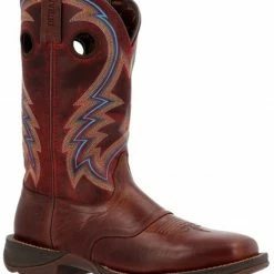 Durango Men's Rebel Fire Brick Performance Western Boots - Square Toe