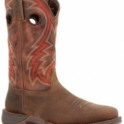Durango Men's Rebel Ventilated Performance Western Boots - Square Toe 