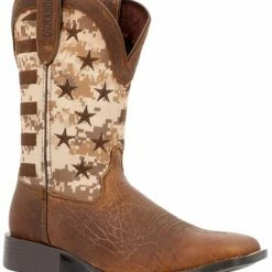 Durango Men's Westward Digi Camo Shaft Performance Western Boots - Square Toe