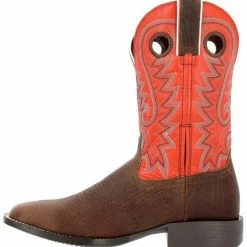 Durango Men's Westward Chili Shaft Performance Western Boots - Square Toe  -Durango Shop 2000364146 641 P3
