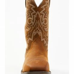 Durango Men's Rebel Steel Toe Pull-On Waterproof Work Western Boots - Square Toe  Brown -Durango Shop 2000368667 200 P4