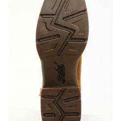 Durango Men's Rebel Steel Toe Pull-On Waterproof Work Western Boots - Square Toe  Brown -Durango Shop 2000368667 200 P7