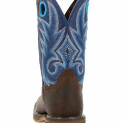 Durango Men's Workhorse Soft Pull-On Western Work Boots - Square Toe  Distressed Brown -Durango Shop 2000368668 230 P5