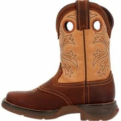 Durango Boys' Lil Rebel Embroidered Western Boots - Broad Square Toe -Durango Shop 2000368730 200 P3