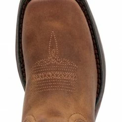 Durango Youth Boys' Lil Rebel Embroidered Western Boots - Broad Square Toe Brown -Durango Shop 2000368733 200 P6