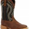 Durango Kid's Lil Rebel Pro Onyx Western Boots - Square Toe For Unisex-Kid