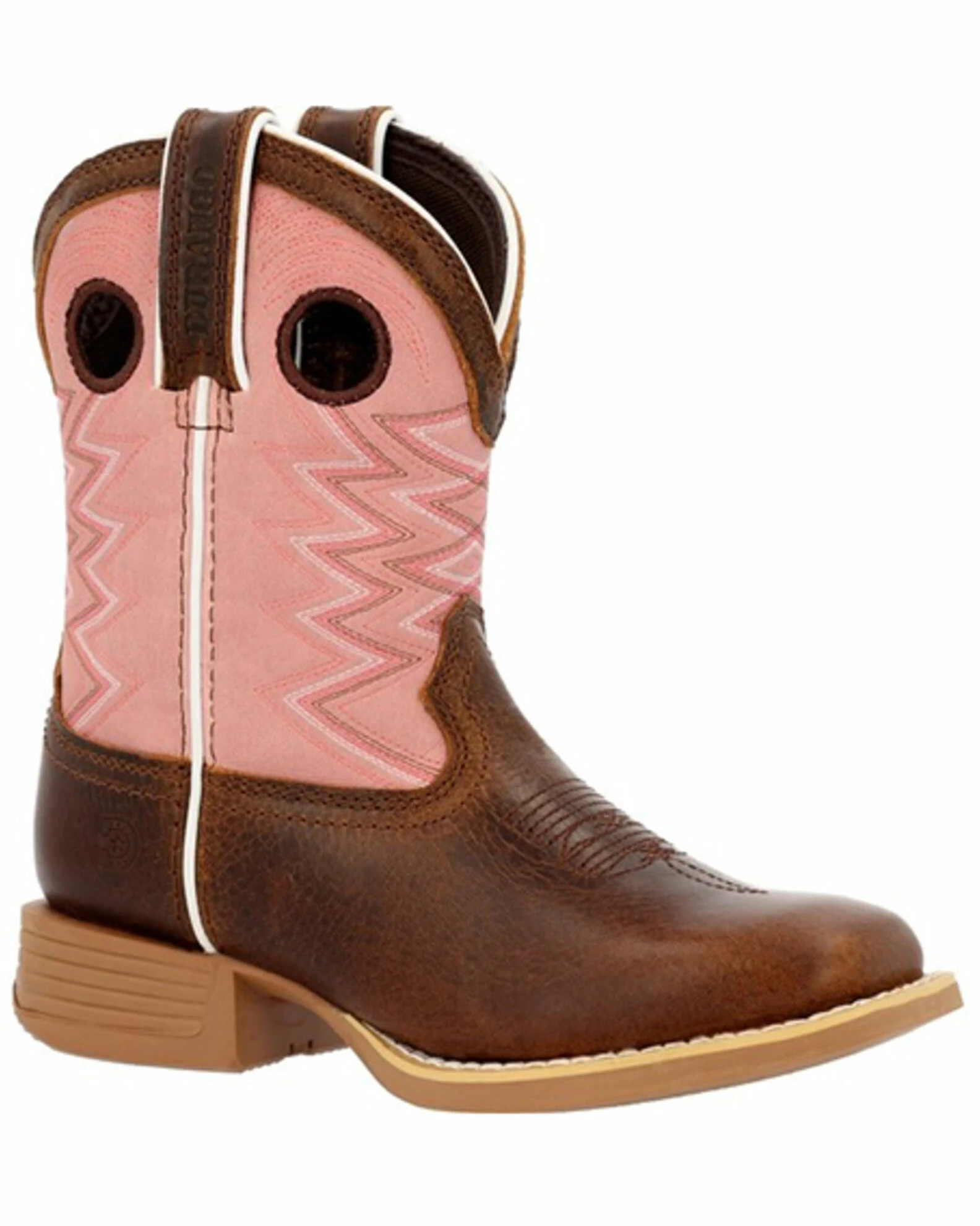 Durango Lil' Rebel Pro Western Boots - Square Toe For Unisex-Kid 1 Durango Lil' Rebel Pro Western Boots - Square Toe For Unisex-Kid