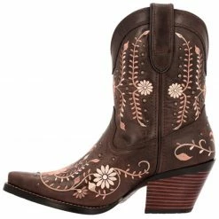 Durango Women's Crush Rose Wildflower Western Boots - Snip Toe  -Durango Shop 2000368739 662 P3