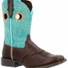 Durango Women's Westward Hickory Western Boots - Square Toe Brown