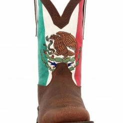 Durango Men's Rebel Mexico Flag Shaft Performance Western Boots - Square Toe  -Durango Shop 2000378522 200 P4