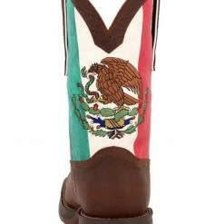 Durango Men's Rebel Mexico Flag Shaft Performance Western Boots - Square Toe  -Durango Shop 2000378522 200 P5