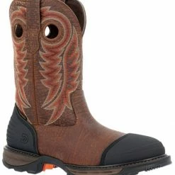 Durango Men's 11" Waterproof Western Work Boots - Steel Toe Tan 15 Durango Men's 11" Waterproof Western Work Boots - Steel Toe Tan -Durango Shop 2000379806 280 P1 1