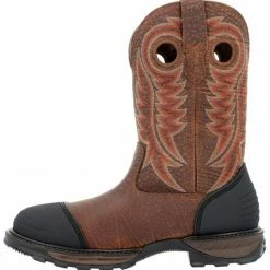Durango Men's 11" Waterproof Western Work Boots - Steel Toe Tan 10 Durango Men's 11" Waterproof Western Work Boots - Steel Toe Tan -Durango Shop 2000379806 280 P3