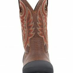 Durango Men's 11" Waterproof Western Work Boots - Steel Toe Tan 11 Durango Men's 11" Waterproof Western Work Boots - Steel Toe Tan -Durango Shop 2000379806 280 P4