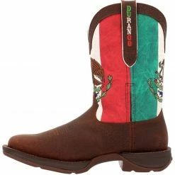 Durango Men's Mexico Flag Western Work Boots - Steel Toe Sand -Durango Shop 2000379809 295 P3
